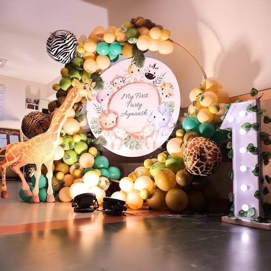 Jungle Theme Decoration in Patna